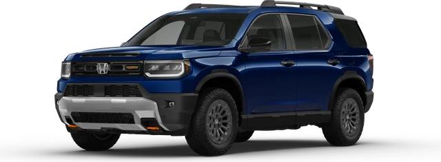 Blue Honda Passport